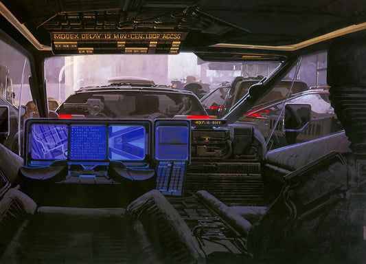 Syd Mead Poster: The Ultimate Guide to Owning Visionary Futurist Art - Syd Mead by Syd Mead
