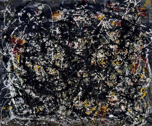The Accountant Jackson Pollock: How a Financial Background Shaped Abstract Expressionism - NUMBER 6 1949 by Jackson Pollock