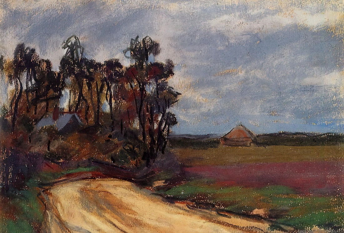 The Art Institute of Chicago's Monet Collection: A Curator's Guide to the Impressionist Master - The Road and the House by claude monet