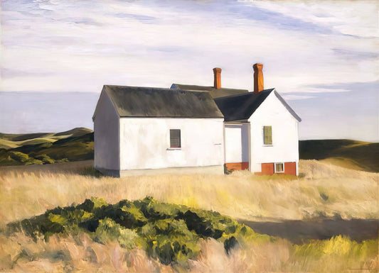 The Art of Edward Hopper: A Master of American Solitude and Light - Ryders House by Edward Hopper