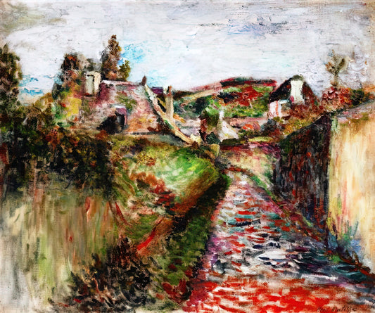 The Barnes Collection: Matisse's Revolutionary Works in a Transformative Setting - VIEW OF BELLE ILE 1897 by Henri Matisse