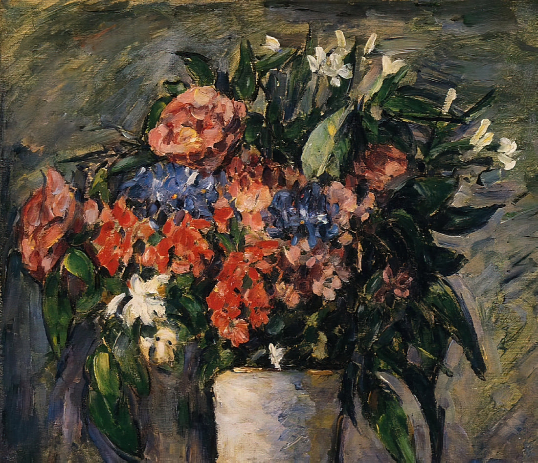 The Bather by Paul Cézanne: A Revolutionary Vision of Modern Art - Pot of Flowers by Paul Cézanne