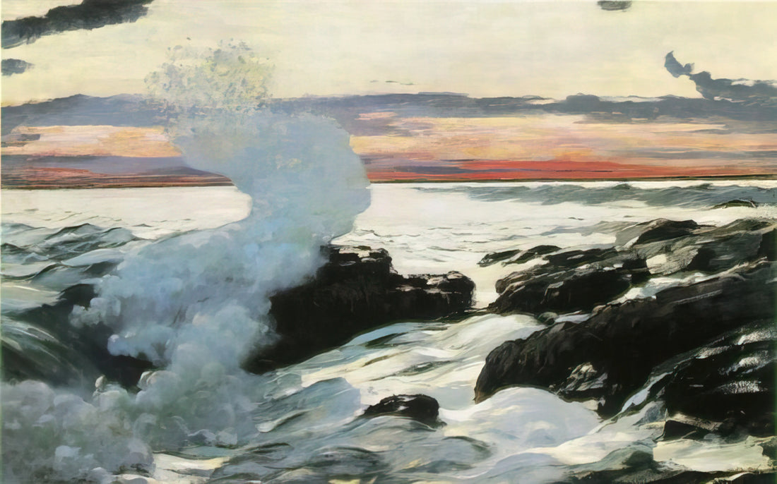 The Bright Side: Winslow Homer's Masterful Study of Light and Shadow - WEST POINT PROUT S NECK by Winslow Homer