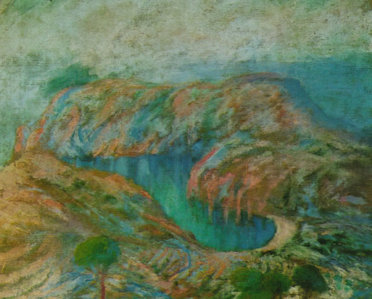 The Ecumenical Council Dali: Decoding Salvador Dali's Surrealist Masterpiece - CALANQUE JONCULS CADAQUES by Salvador Dali