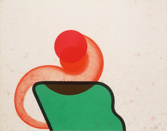 The Enduring Allure of Howard Hodgkin Paintings: A Journey into Sensory Abstraction - Bedroom - 1968 by Howard Hodgkin