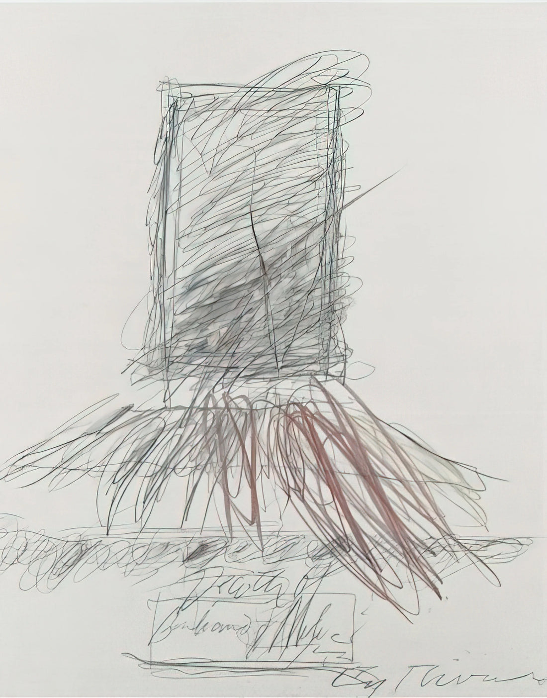 The Enduring Allure of a Cy Twombly Poster: Understanding the Abstract Master's Legacy - Death of Giuliano De'Medici by Cy Twombly