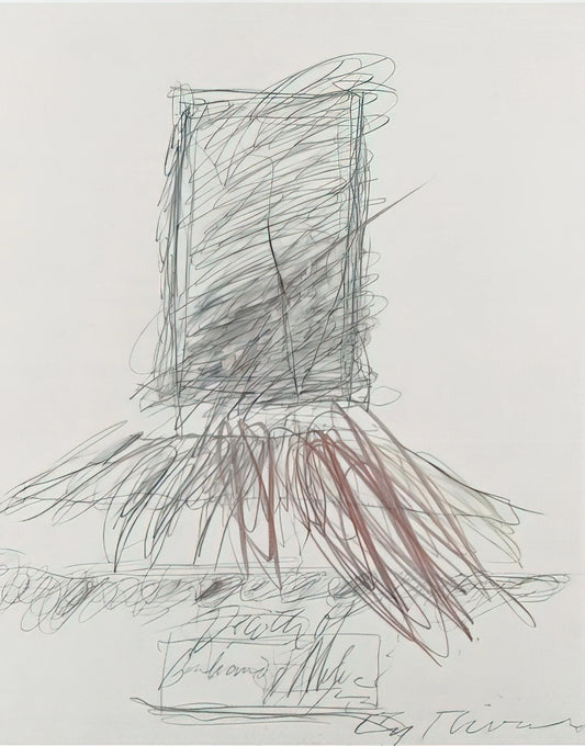 The Enduring Allure of a Cy Twombly Poster: Understanding the Abstract Master's Legacy - Death of Giuliano De'Medici by Cy Twombly