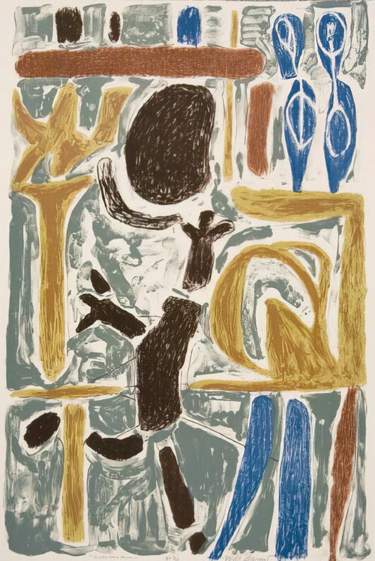 The Enduring Appeal of a Will Barnet Lithograph: A Collector's Guide to Serene Modernism - Celebration - 2005 United States by Will Barnet