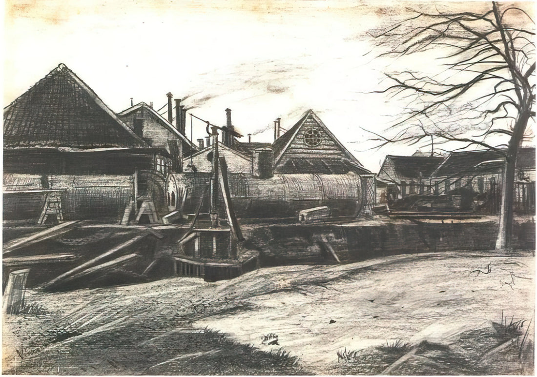 The Enduring Power of Vincent Van Gogh Artwork: A Masterpiece Unveiled - Factory by Vincent van Gogh