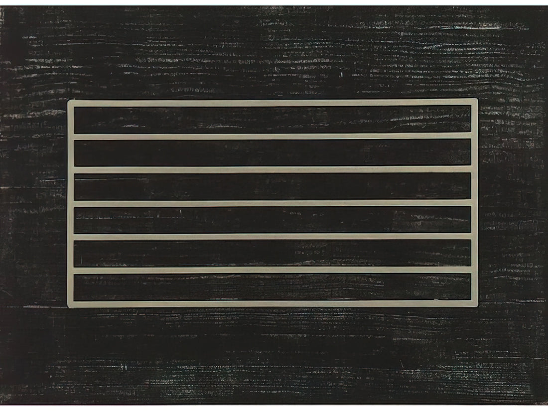 The Enduring Precision of Donald Judd Woodcuts: A RedKalion Exploration - Untitled - Minimalism by Donald Judd