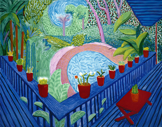 The Evolution of Color: Understanding the Hockney iPad Painting Revolution - David Hockney by David Hockney