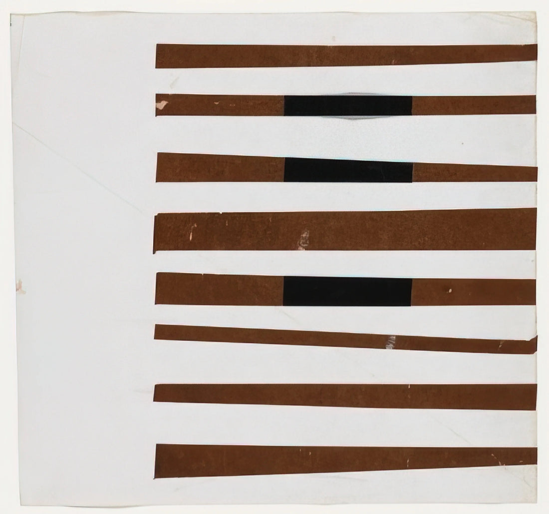 The Galerie Maeght Kelly Poster: A Collector's Guide to a Modernist Icon - Black, Brown, White by Ellsworth Kelly