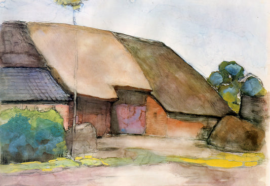The Genesis of Purity: Understanding Mondrian 1921 - Farm Sun by Piet Mondrian