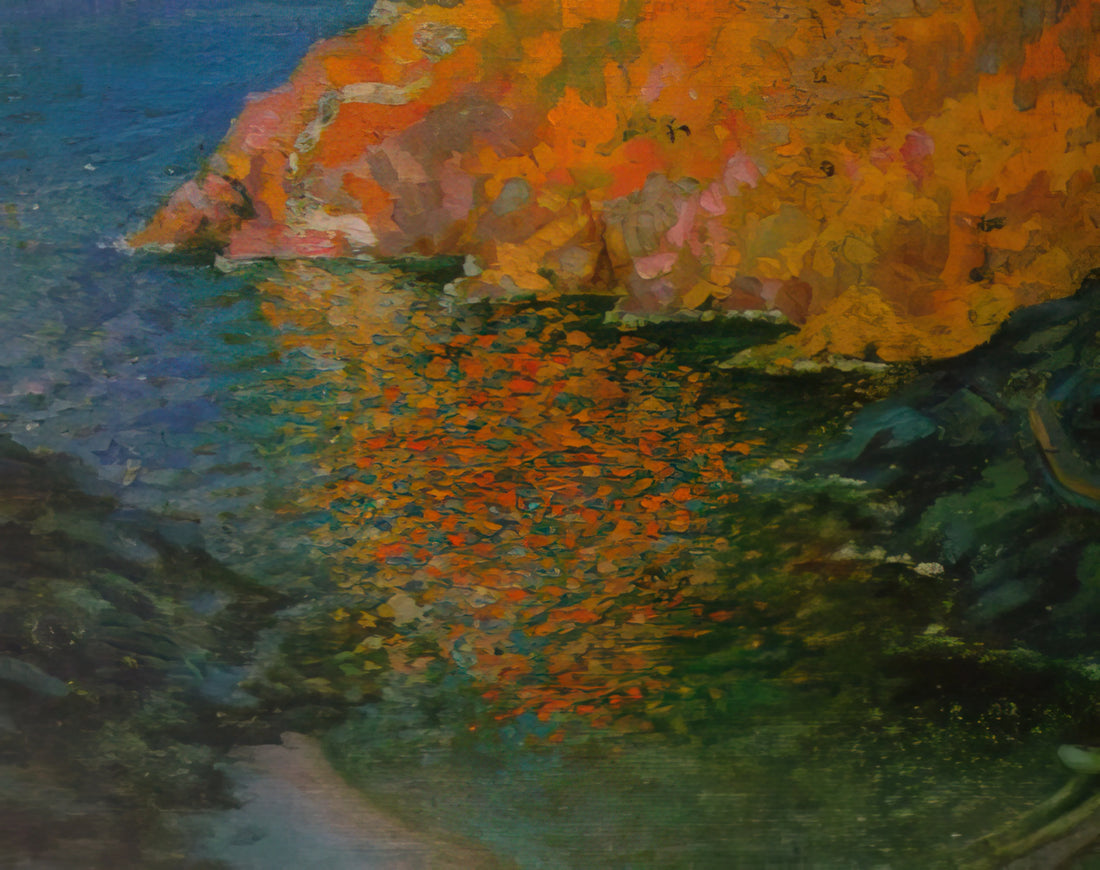 The Hallucinogenic Toreador Print: Deciphering Dalí's Surrealist Masterpiece - SMALL ROCKY BAY OF NANS CADAQUES 1921 by Salvador Dali