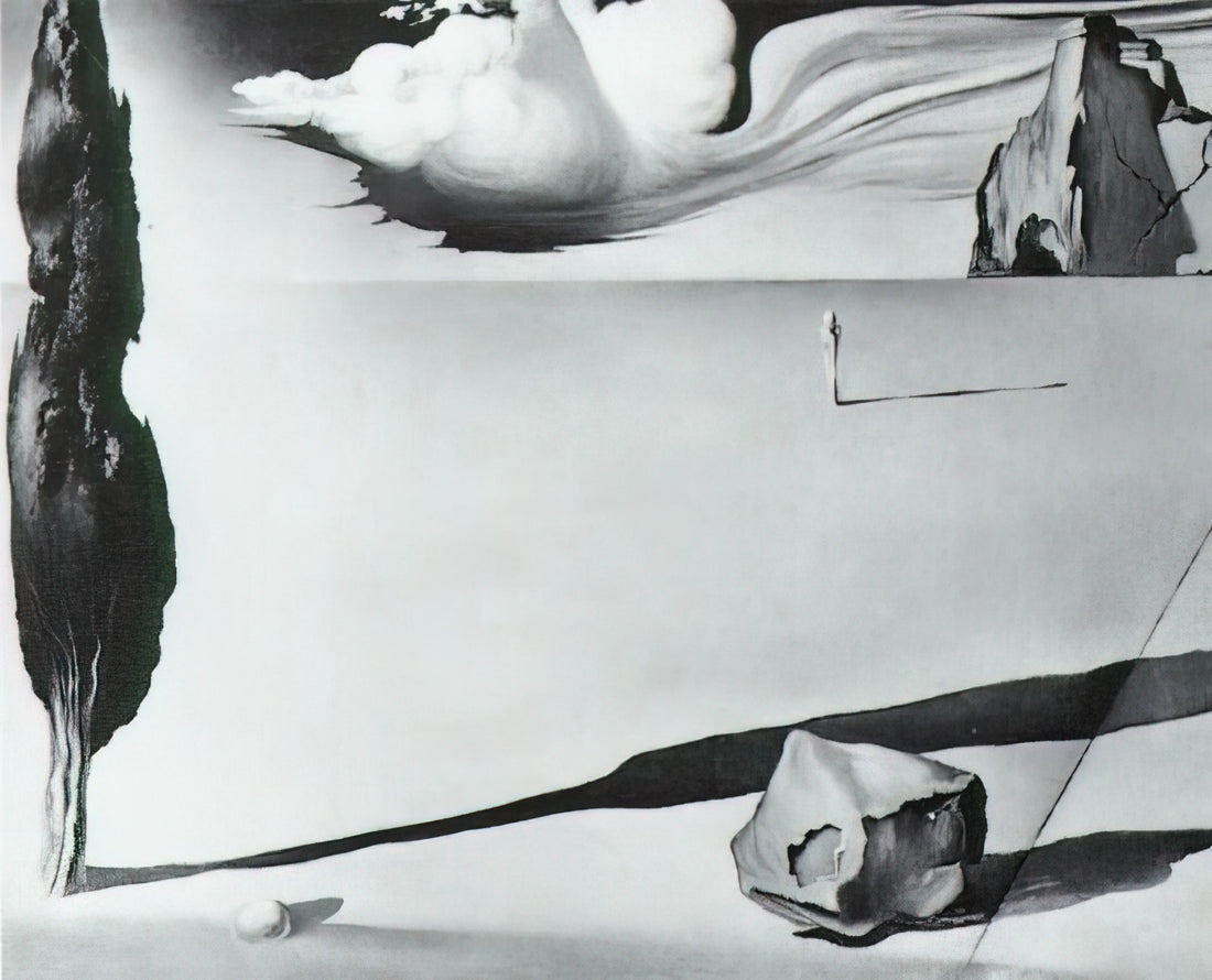 The Hallucinogenic Toreador Print: Salvador Dalí's Surrealist Masterpiece Decoded - DESIGN FOR THE SET OF THE FILM SPELLBOUND by Salvador Dali