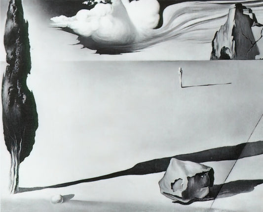 The Hallucinogenic Toreador Print: Salvador Dalí's Surrealist Masterpiece Decoded - DESIGN FOR THE SET OF THE FILM SPELLBOUND by Salvador Dali