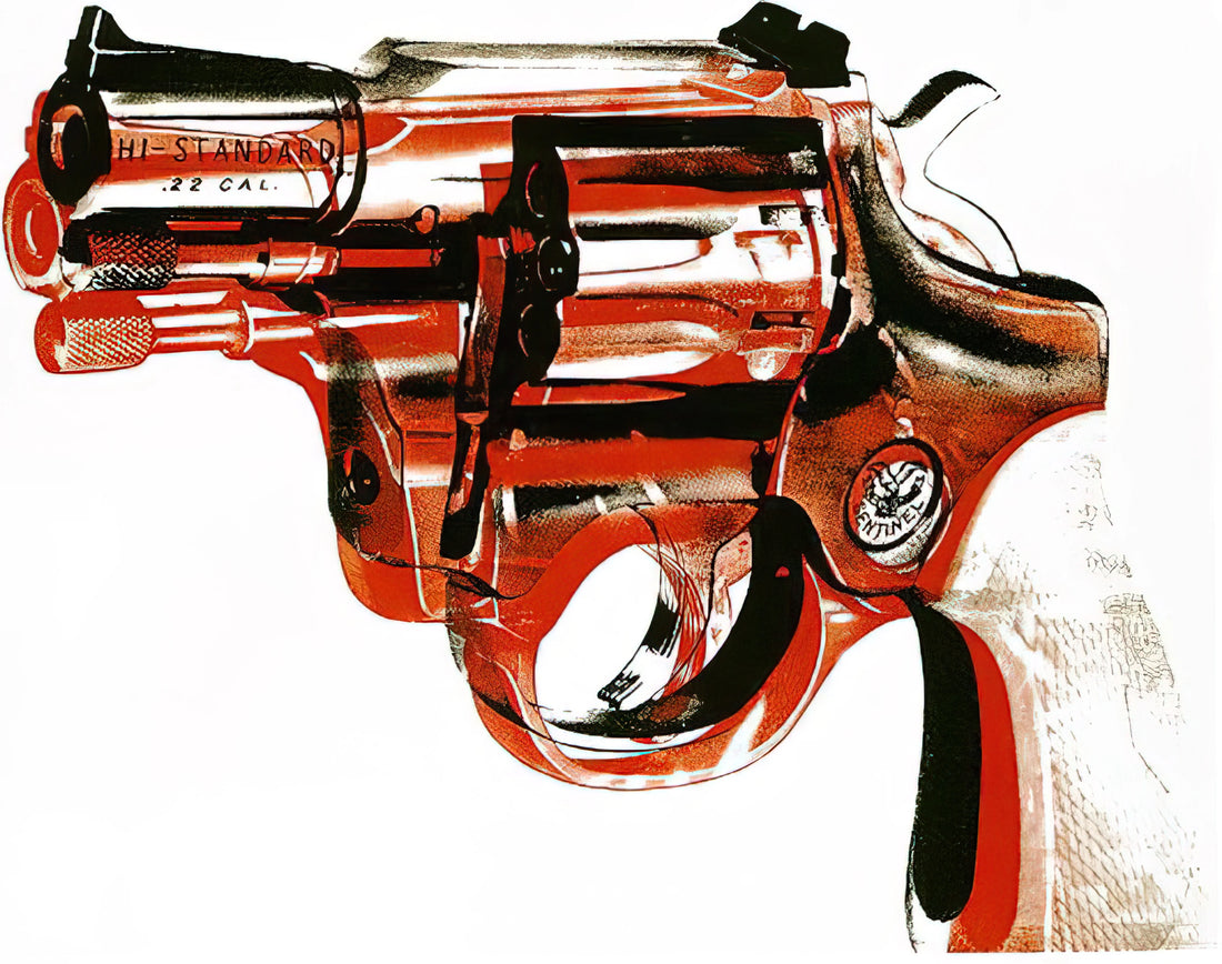 The Iconic Fusion: Versace Andy Warhol and the Art of High Fashion - Gun by Andy Warhol
