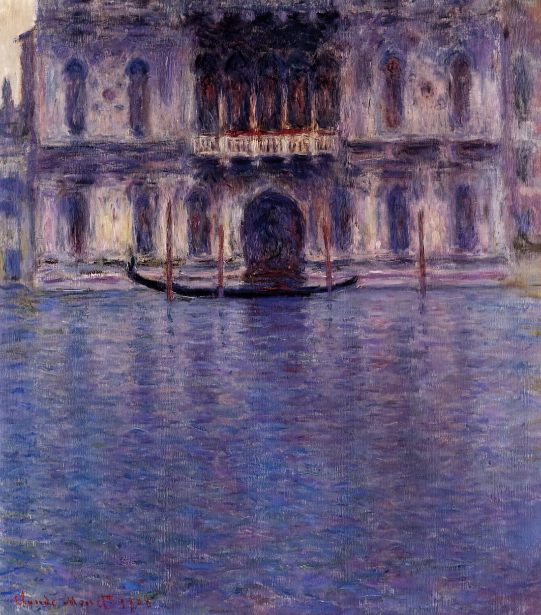 The Kiss Monet: Understanding Claude Monet's Artistic Legacy and Impressionist Mastery - Palazzo Contarini 2 by claude monet