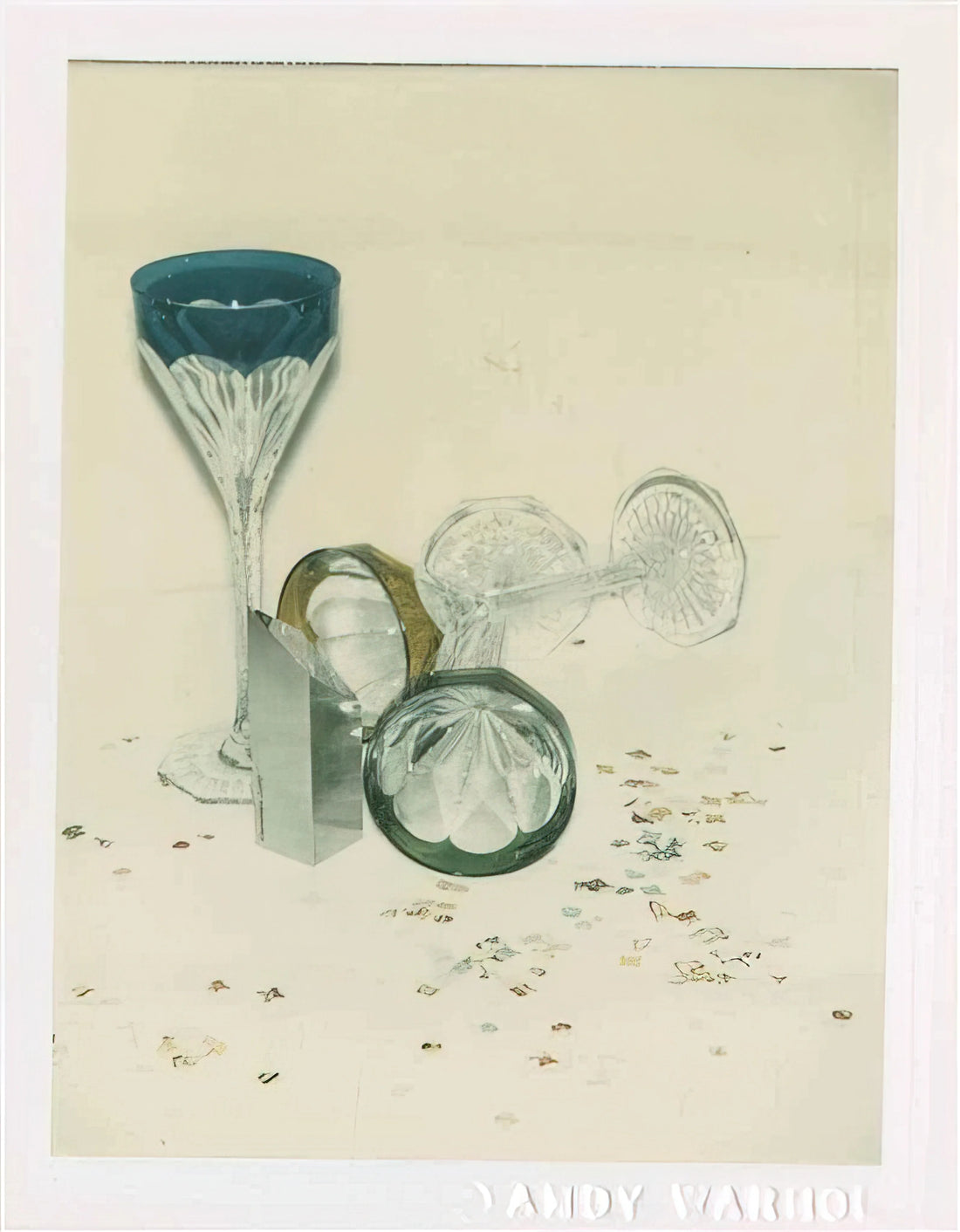 The Marilyn Monroe Warhol Poster: Pop Art Icon and Cultural Phenomenon - Committee 2000 Champagne Glasses by Andy Warhol