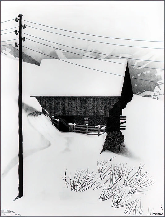 The Mathematical Art of MC Escher: A Journey Through Impossible Worlds - SNOW by MC Escher