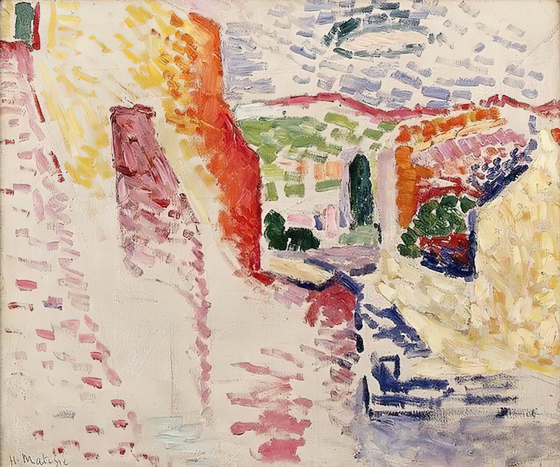 The Matisse Cone Collection: A Curator's Guide to the Artist's Iconic Still Life Series - SUN STREET 1905 by Henri Matisse