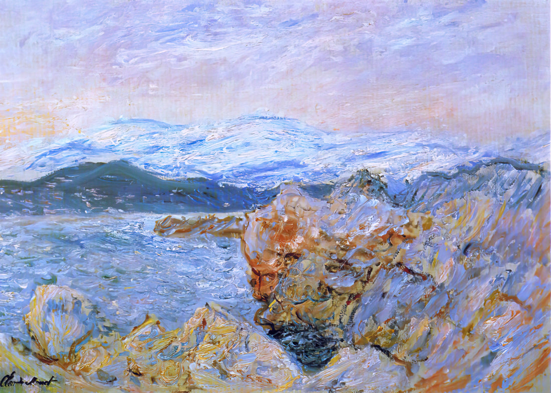 The Met Claude Monet: A Curator's Guide to the Artist's Legacy and Collecting Museum-Quality Prints - The Gulf Juan at Antibes by claude monet