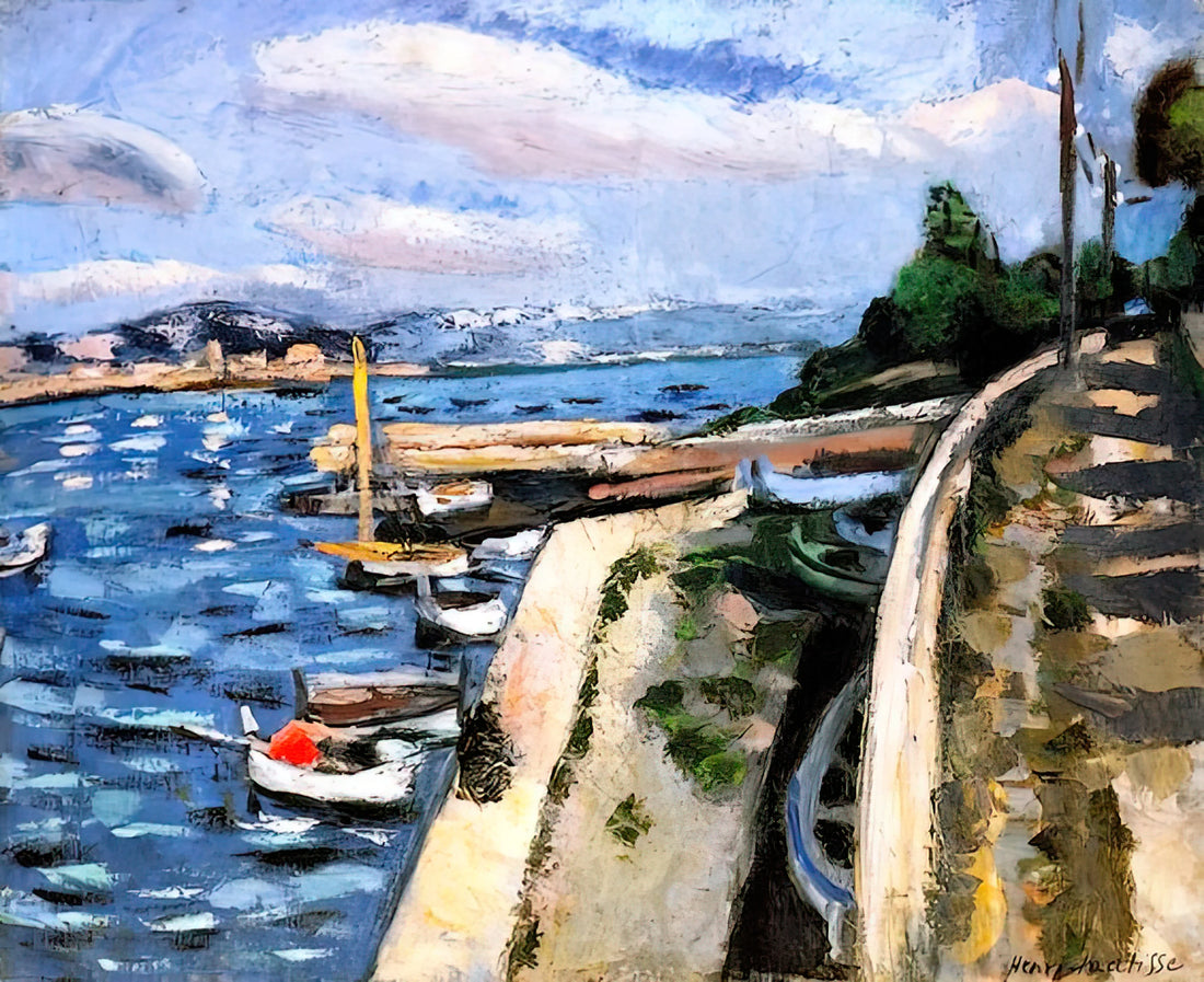The Most Famous Work of Henri Matisse: A Curator's Guide to His Iconic Masterpiece - VIEW OF ANTIBES 1925 by Henri Matisse