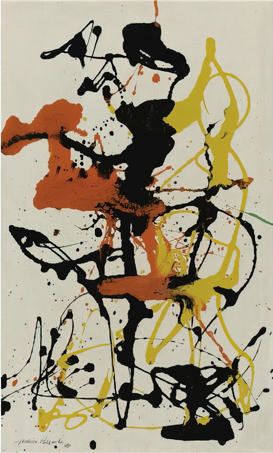 The Price of a Jackson Pollock Painting: A Collector's Guide to Value, History, and Investment - NUMBER 26 1949 by Jackson Pollock
