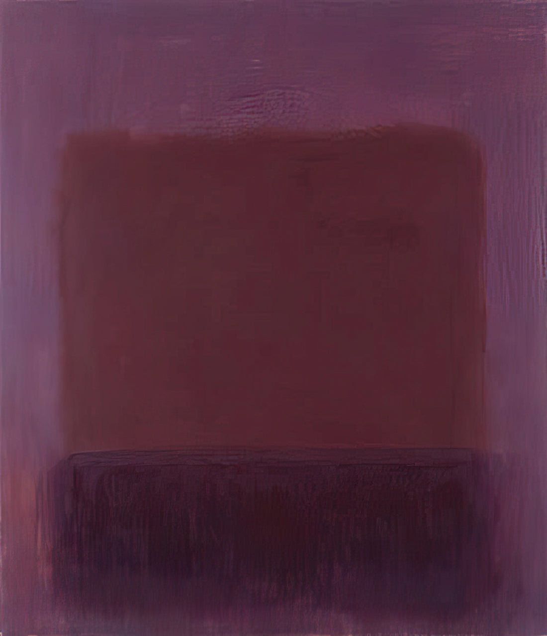 The Rothko Style: Understanding the Emotional Power of Color Field Painting - Purple Brown - 1957 by Mark Rothko