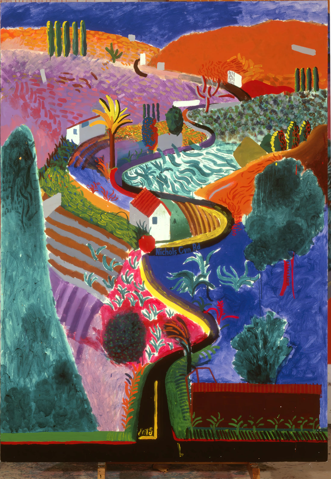 The Significance of the David Hockney Tube Art in Modern London - David Hockney by David Hockney