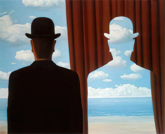 The Six Elements of René Magritte: Decoding the Surrealist Master's Visual Language - DECALCOMANIA 1966 by Rene Magritte