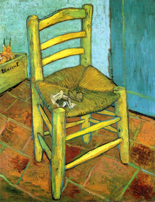 The Starry Night Painting Copy: A Collector's Guide to Van Gogh's Masterpiece - Van Gogh's Chair by Vincent van Gogh