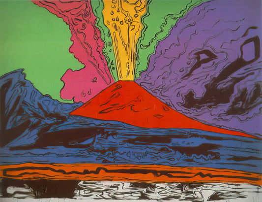 The Warhol Diaries on Netflix: An Intimate Portrait of the Pop Art Icon - Vesuvius by Andy Warhol