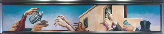 Thomas Hart Benton Paintings: The American Regionalist Master's Vision - OUTREACHING HANDS 1931 by Thomas Hart Benton