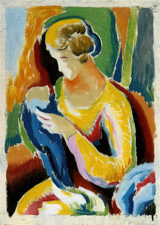 Thomas Hart Benton Prints Value: A Collector's Guide to American Regionalism's Market - WOMAN 1920 by Thomas Hart Benton