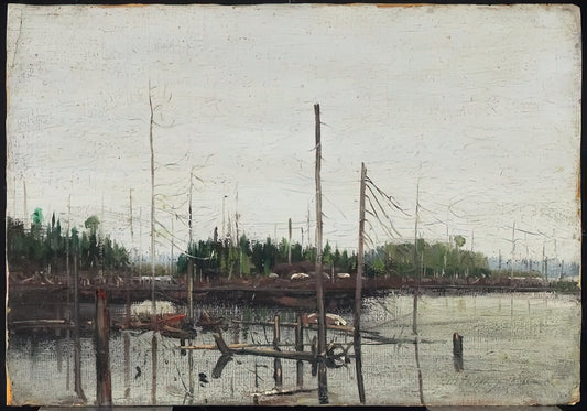 Tom Thomson Posters: Capturing the Soul of the Canadian Wilderness - DROWNED LAND 1912 by Tom Thomson