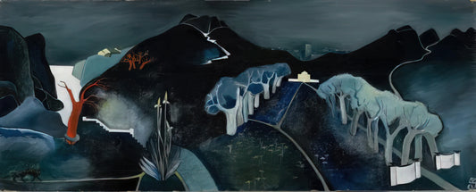 Tove Jansson Posters: The Artistic Legacy Beyond the Moomins - Mysterious Landscape - 1930 by Tove Jansson
