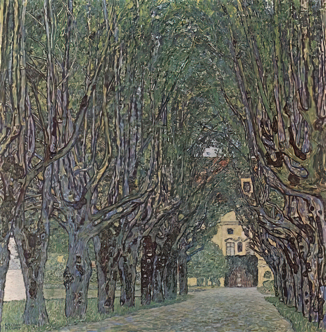 Understanding Gustav Klimt Prices: A Collector's Guide to Art Market Value - AVENUE OF SCHLOSS KAMMER PARK by Gustav Klimt