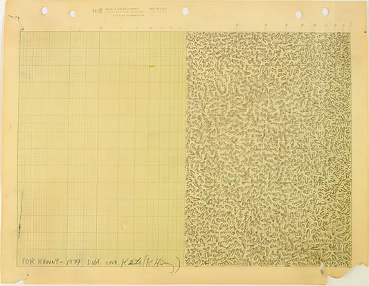 Understanding Keith Haring Price: A Collector's Guide to Value, Authenticity & Investment - UNTITLED FOR KENNY 1979 by Keith Haring