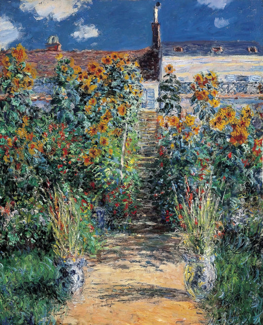 Understanding the Price of Monet Paintings: A Collector's Guide to Value, Factors, and Investment - The Garden at Vetheuil by claude monet