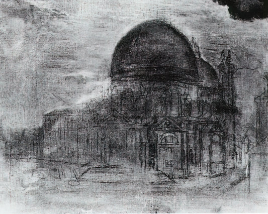 Understanding the Price of Salvador Dalí's 'Metamorphosis of Narcissus' and Its Art Print Market - CATHEDRAL UNFINISHED by Salvador Dali