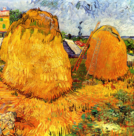 Understanding the Price of Van Gogh's Starry Night: A Collector's Guide to Art Valuation - Haystacks in Provence by Vincent van Gogh