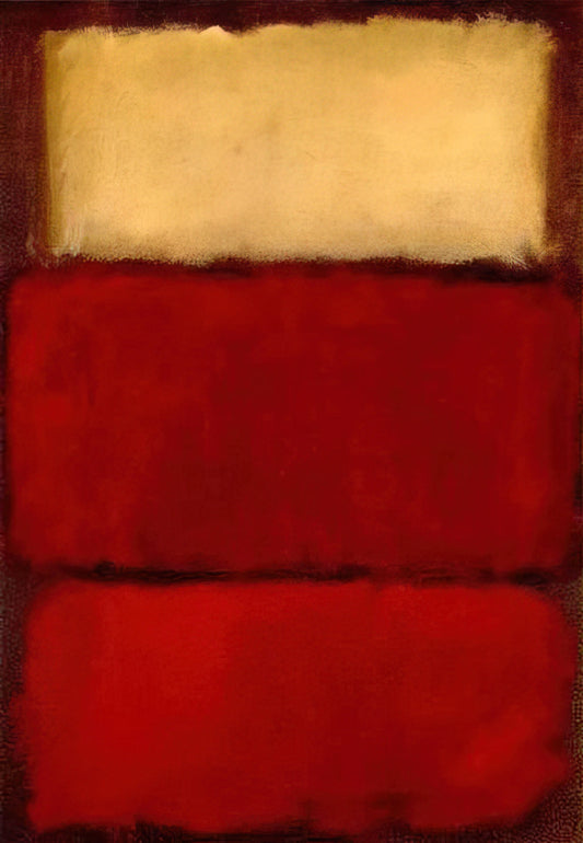 Untitled (1952) by Mark Rothko: A Portal to the Sublime - Red - 1964 by Mark Rothko