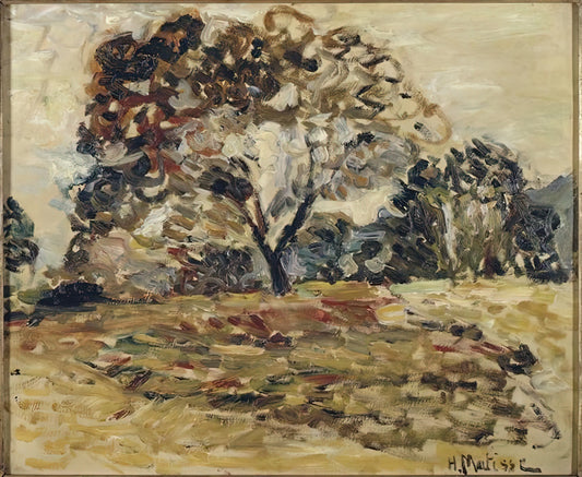 Unveiling the Enduring Vision of MoMA's Matisse: A Deep Dive into The Red Studio - LANDSCAPE OF CORSICA 1 by Henri Matisse