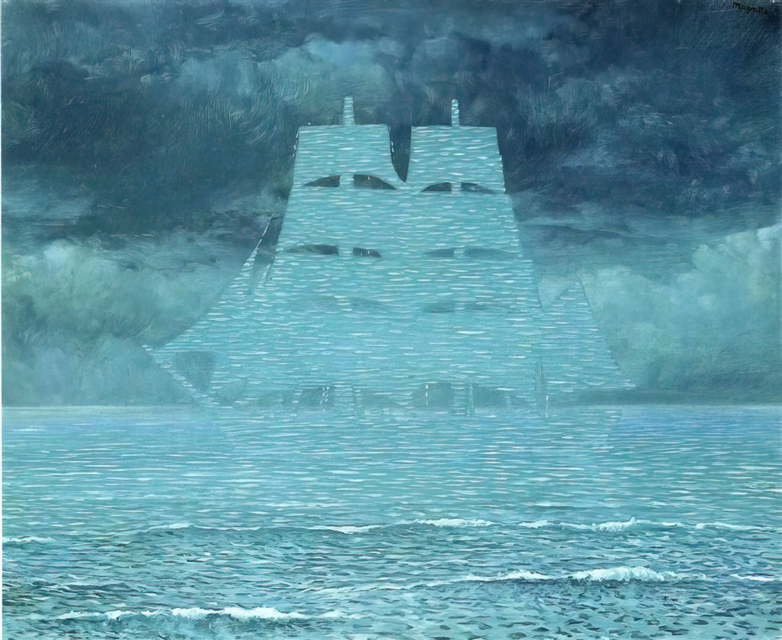 Unveiling the Enigma: René Magritte and the Art of Living - THE SEDUCER 1953 1 by Rene Magritte