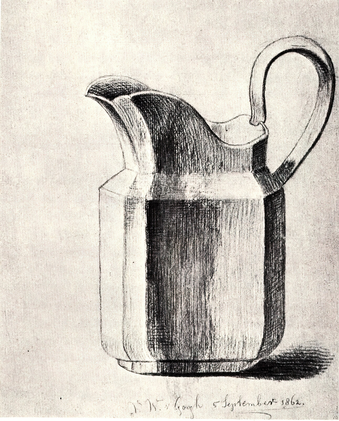 Van Gogh Figure: The Human Form in the Tormented Genius's Vision - Milk Jug by Vincent van Gogh
