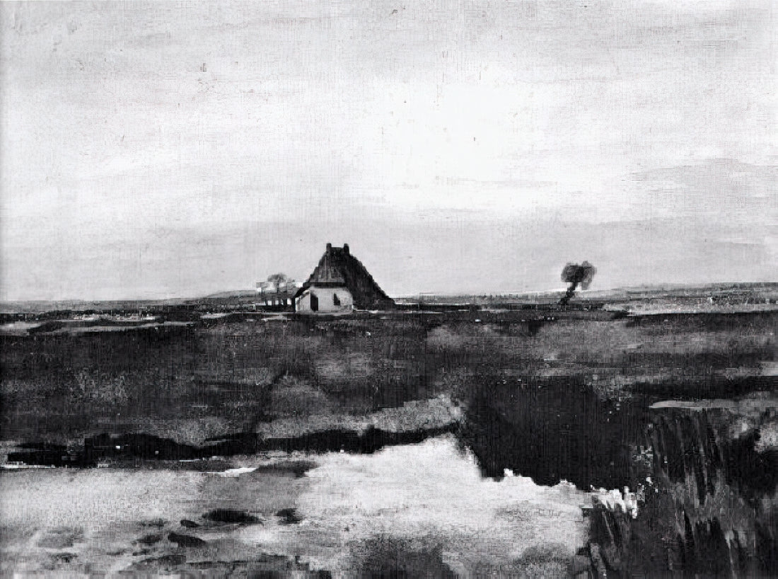 Van Gogh Framed Art: A Curator's Guide to Museum-Quality Prints and Display - Landscape with a Farm by Vincent van Gogh