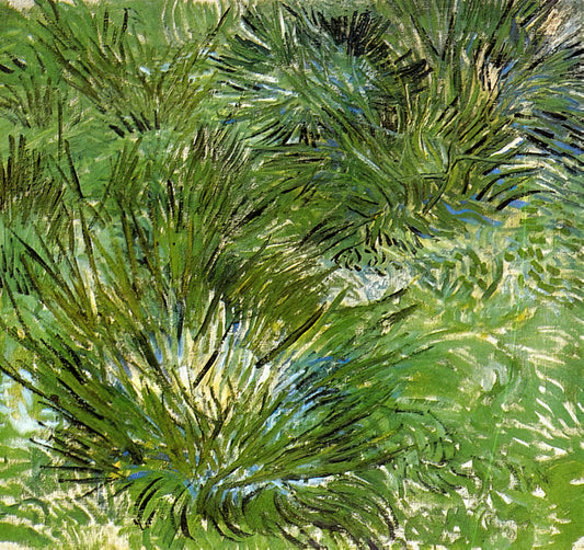 Van Gogh Lithograph for Sale: A Collector's Guide to Authentic Prints and Modern Alternatives - Clumps of Grass by Vincent van Gogh