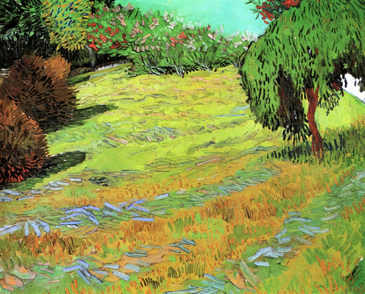 Van Gogh Prints to Buy: A Curator's Guide to Authentic Art Reproduction - Sunny Lawn in a Public Park by Vincent van Gogh