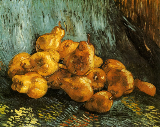 Van Gogh Wall Prints: Curating Post-Impressionist Masterpieces for Your Space - Still Life with Pears by Vincent van Gogh